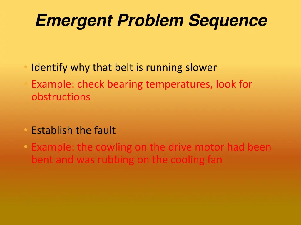 emergent problem sequence 1