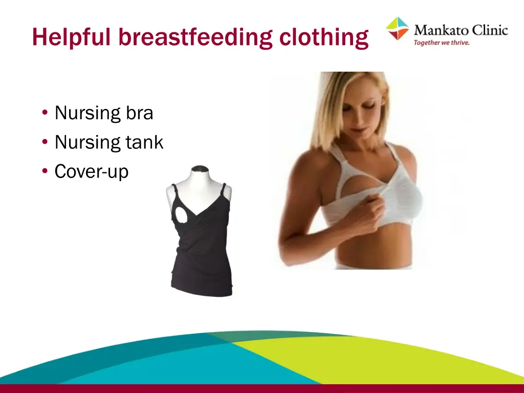 helpful breastfeeding clothing