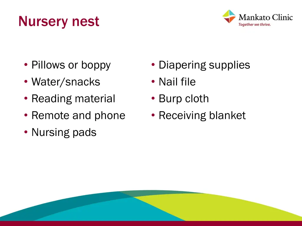 nursery nest