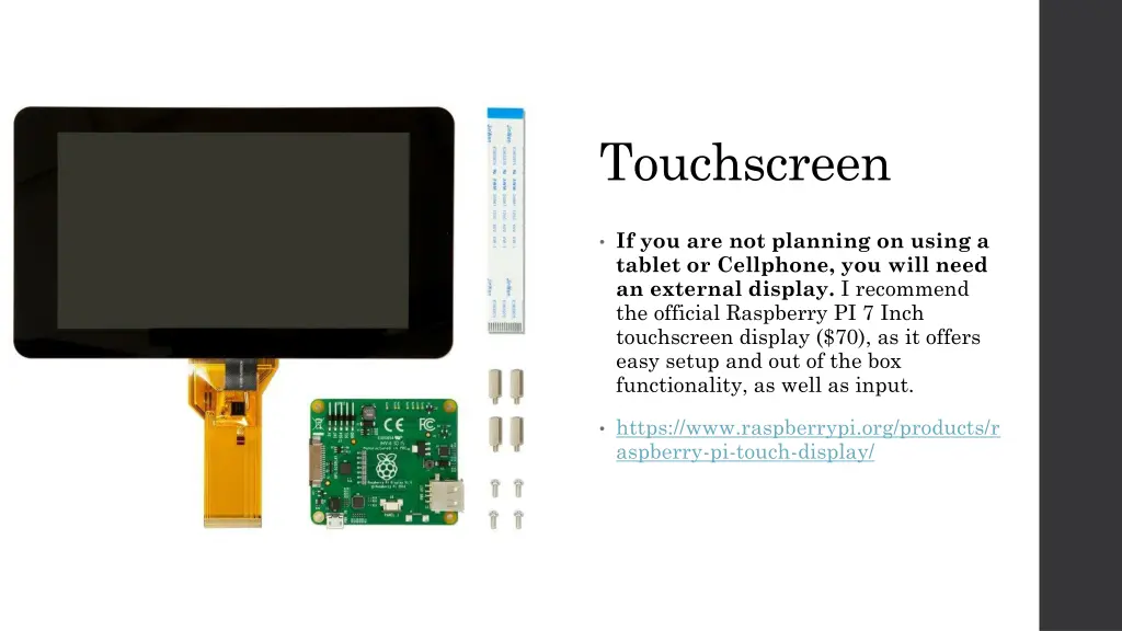 touchscreen