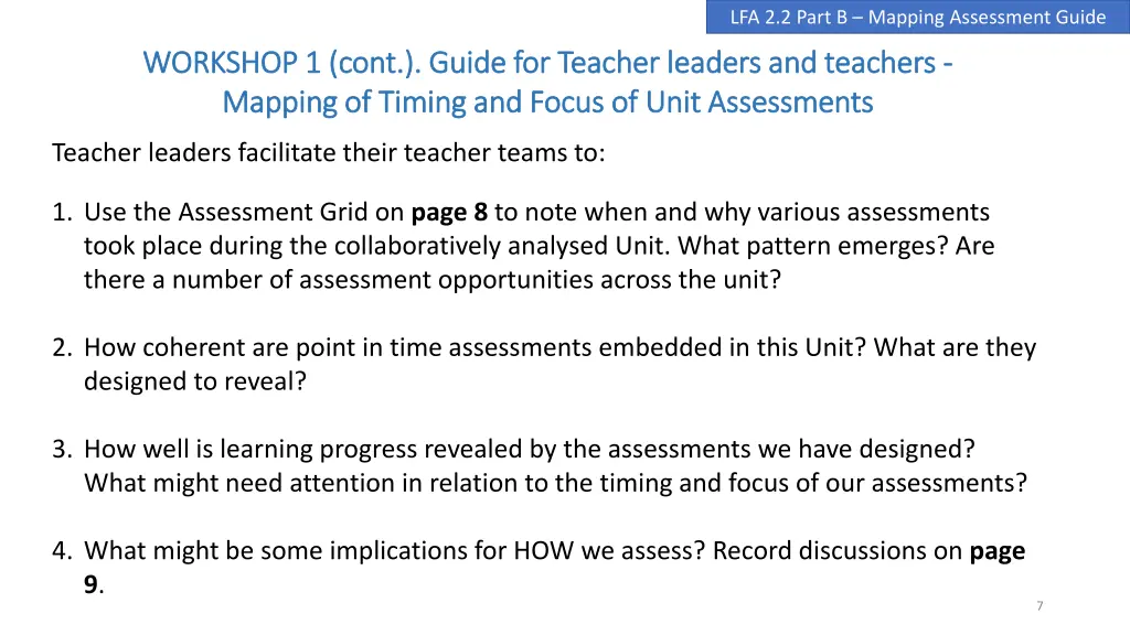 lfa 2 2 part b mapping assessment guide