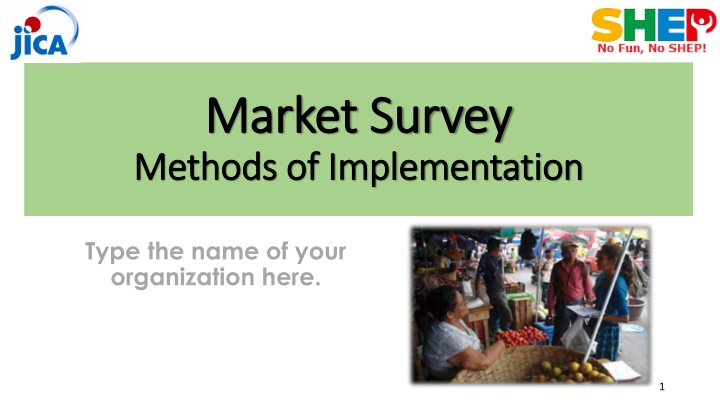 market survey market survey methods