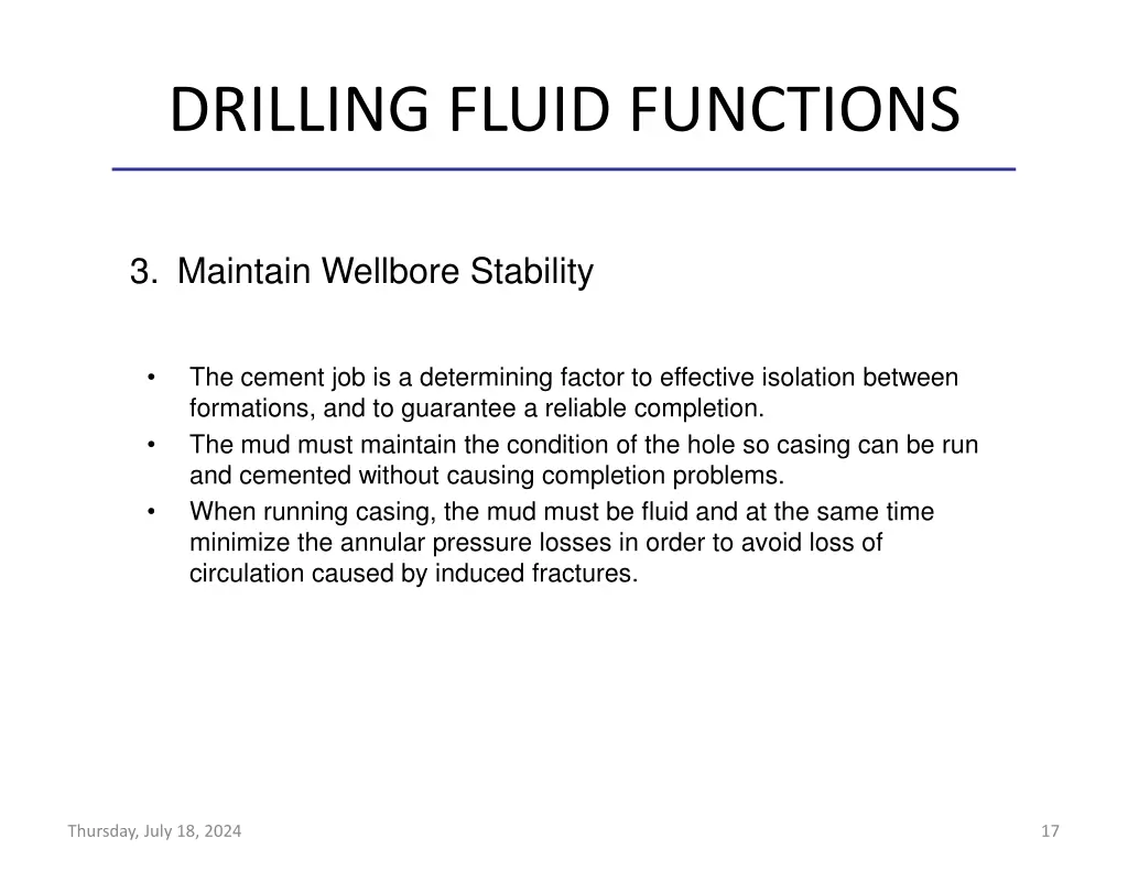 drilling fluid functions 12