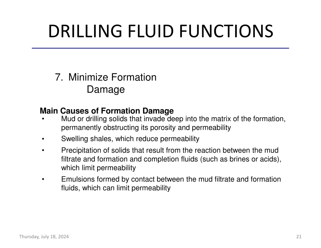 drilling fluid functions 16