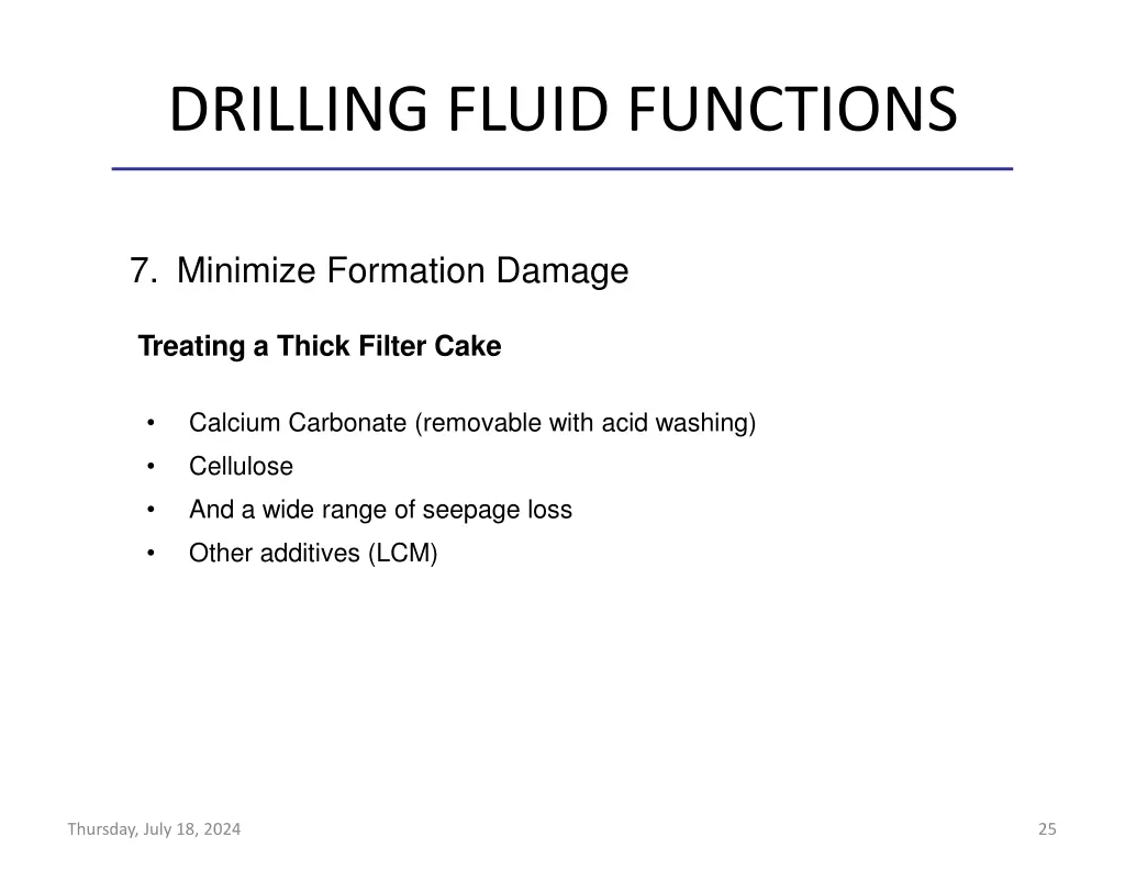 drilling fluid functions 20