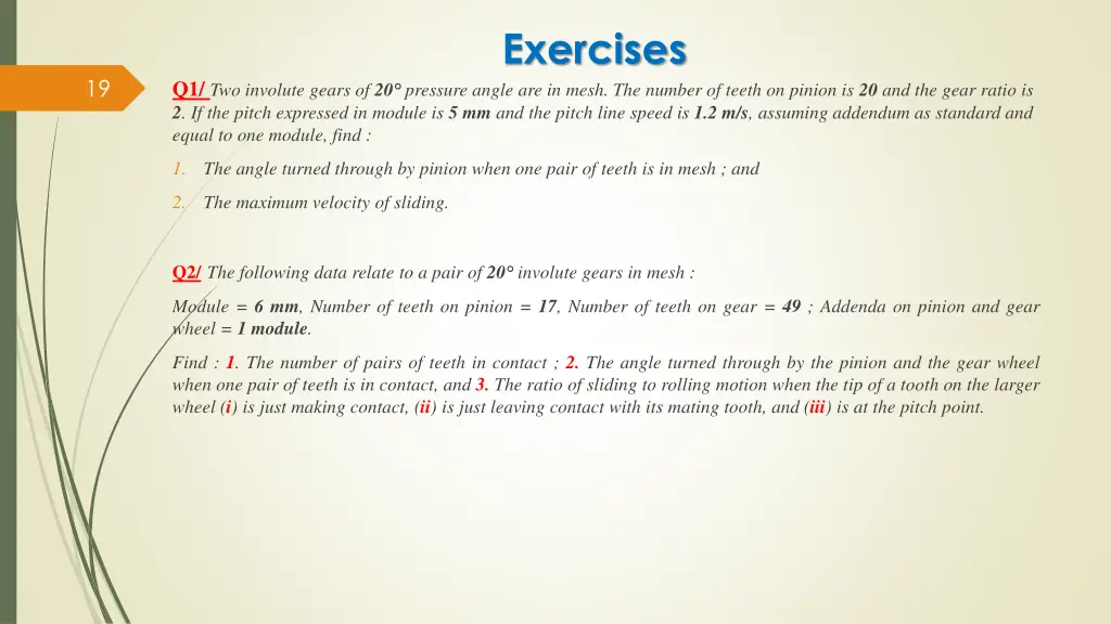 exercises 1