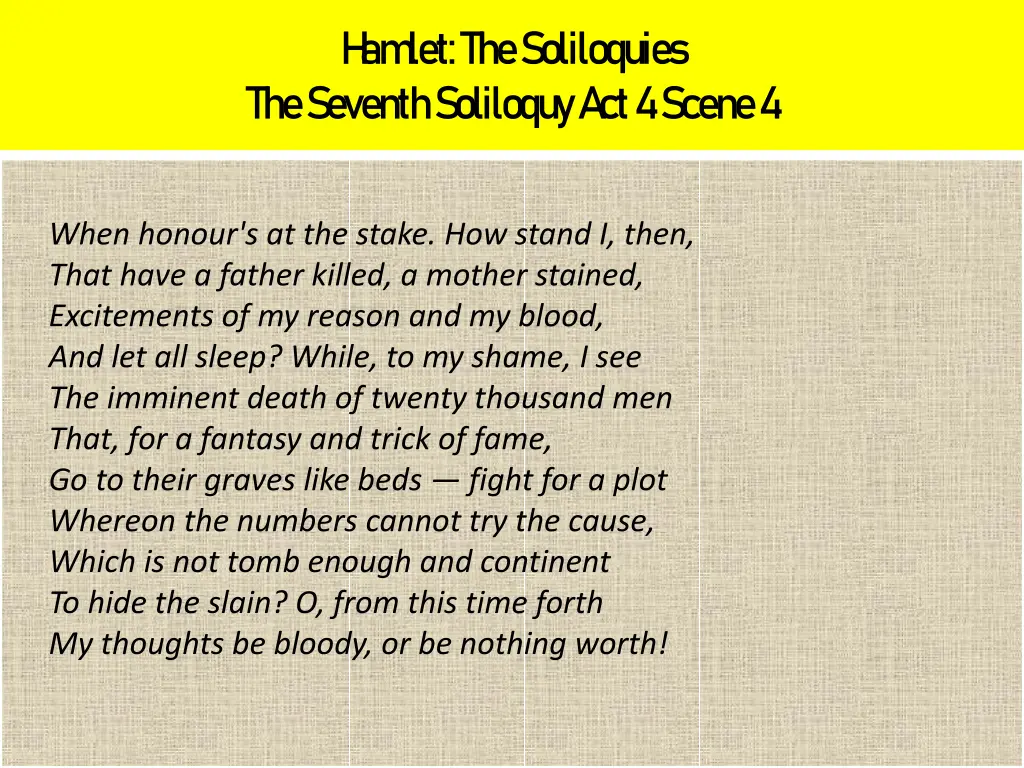 h am let the soliloquies the seventh soliloquy 2