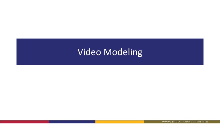 video modeling