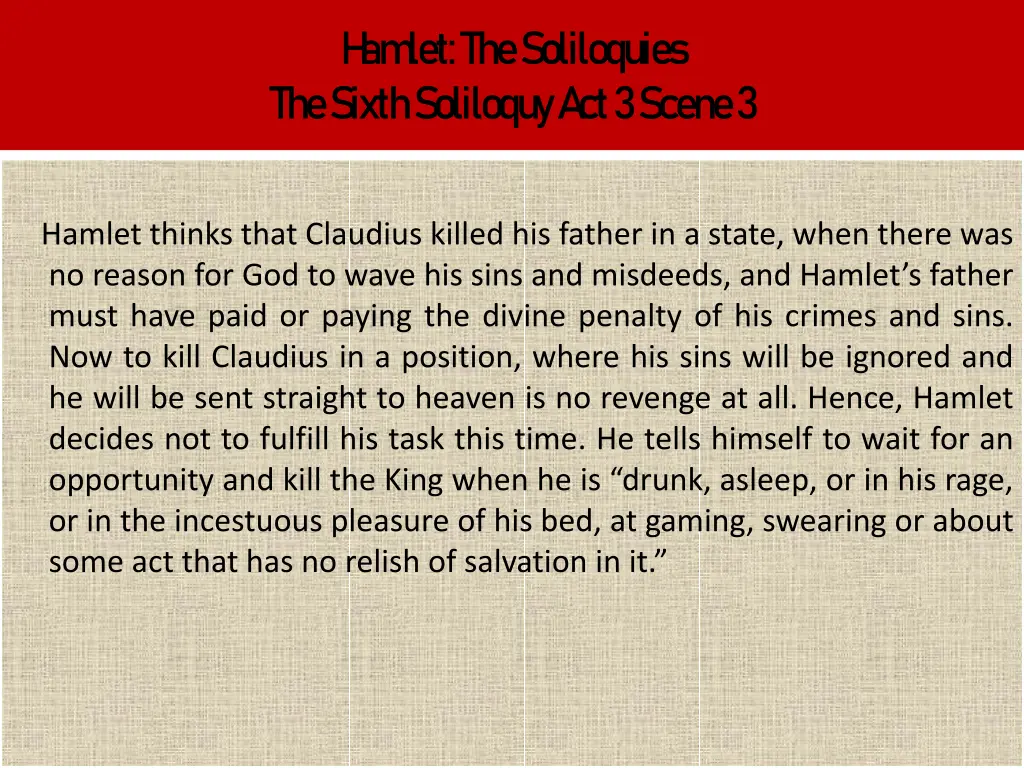 h am let the soliloquies the sixth soliloquy 4