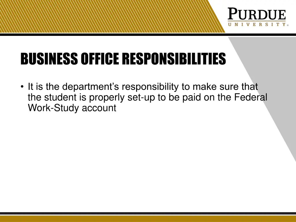 business office responsibilities