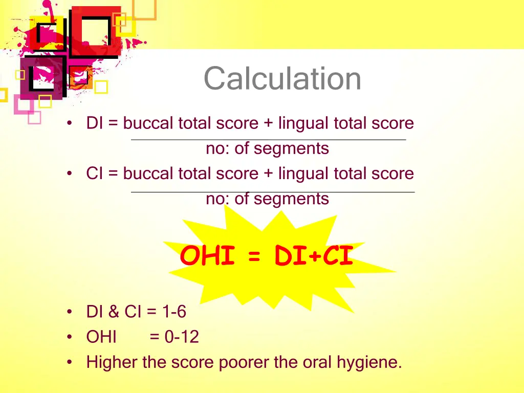 calculation