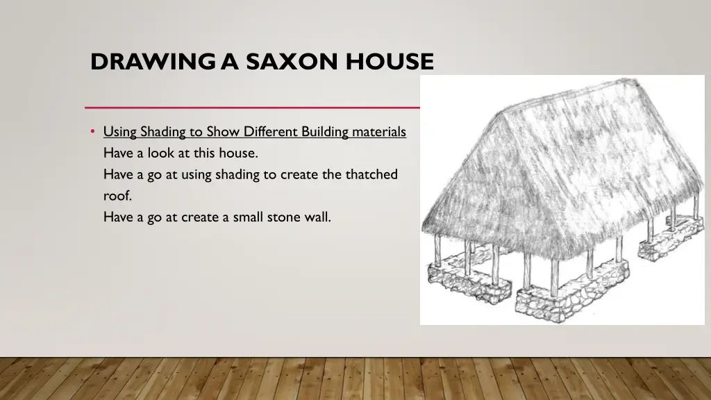 drawing a saxon house 4