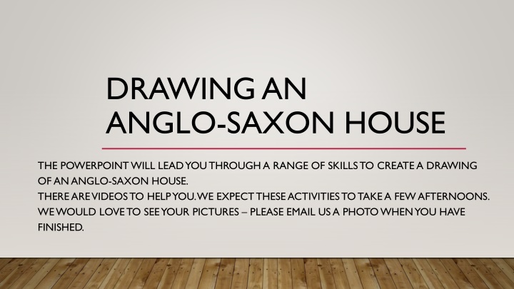 drawing an anglo saxon house