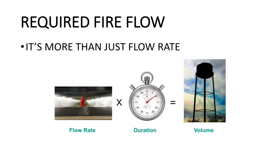 required fire flow required fire flow