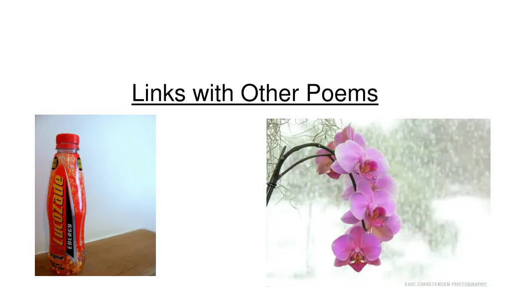 links with other poems