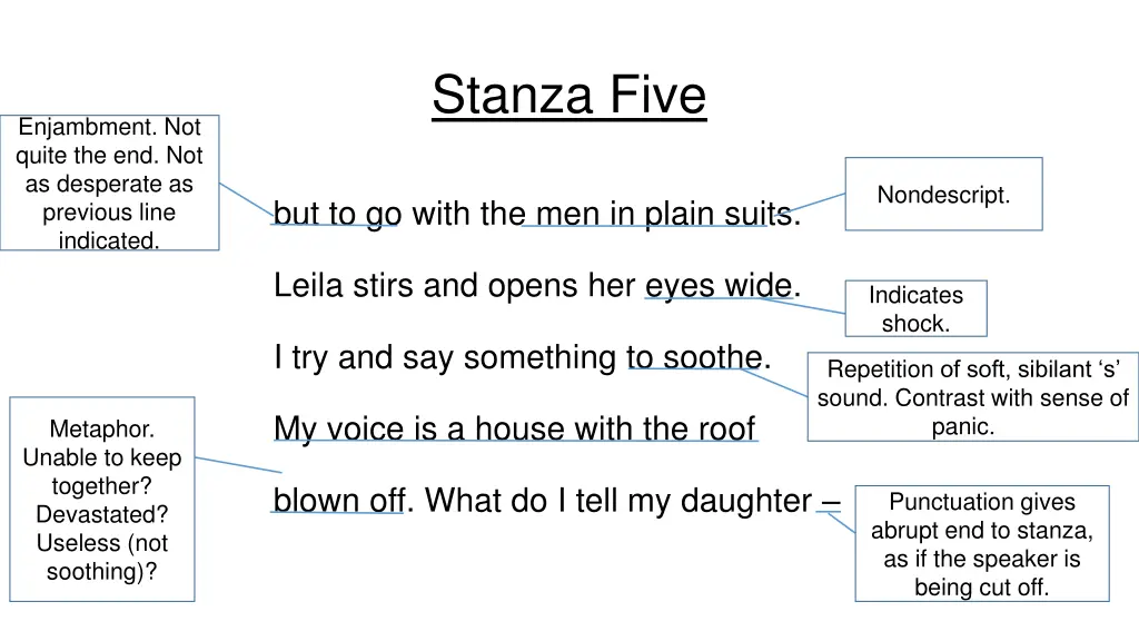 stanza five