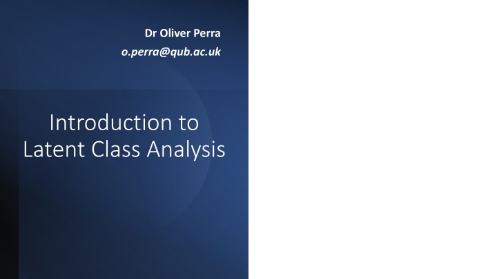 dr oliver perra