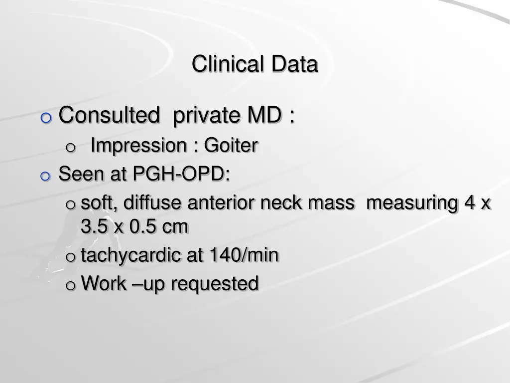 clinical data 1