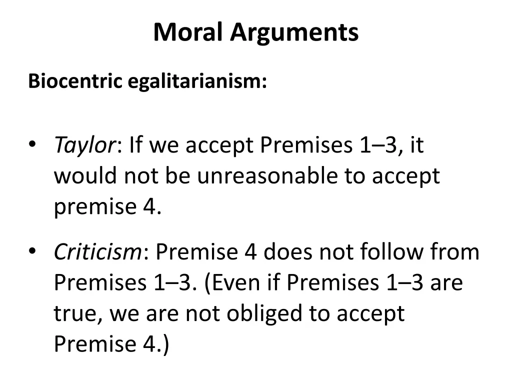 moral arguments 3