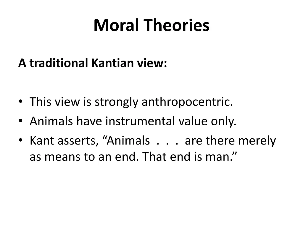 moral theories