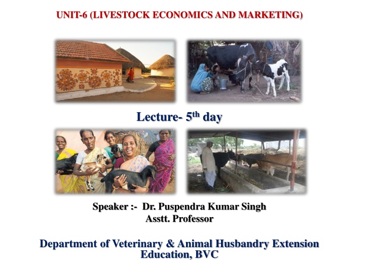 unit 6 livestock economics and marketing