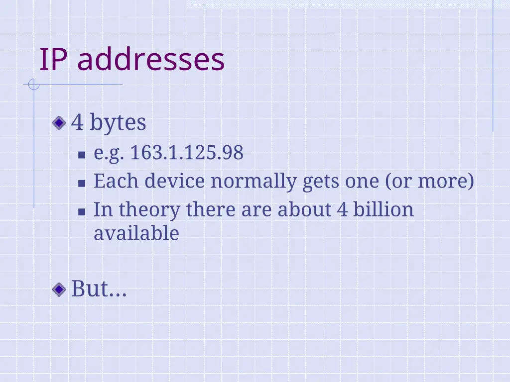 ip addresses