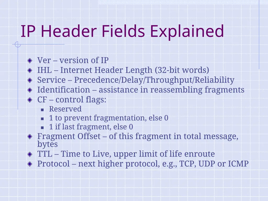 ip header fields explained