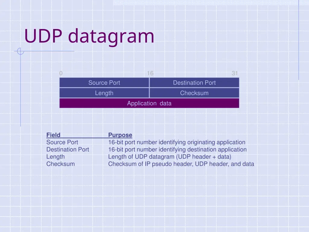 udp datagram