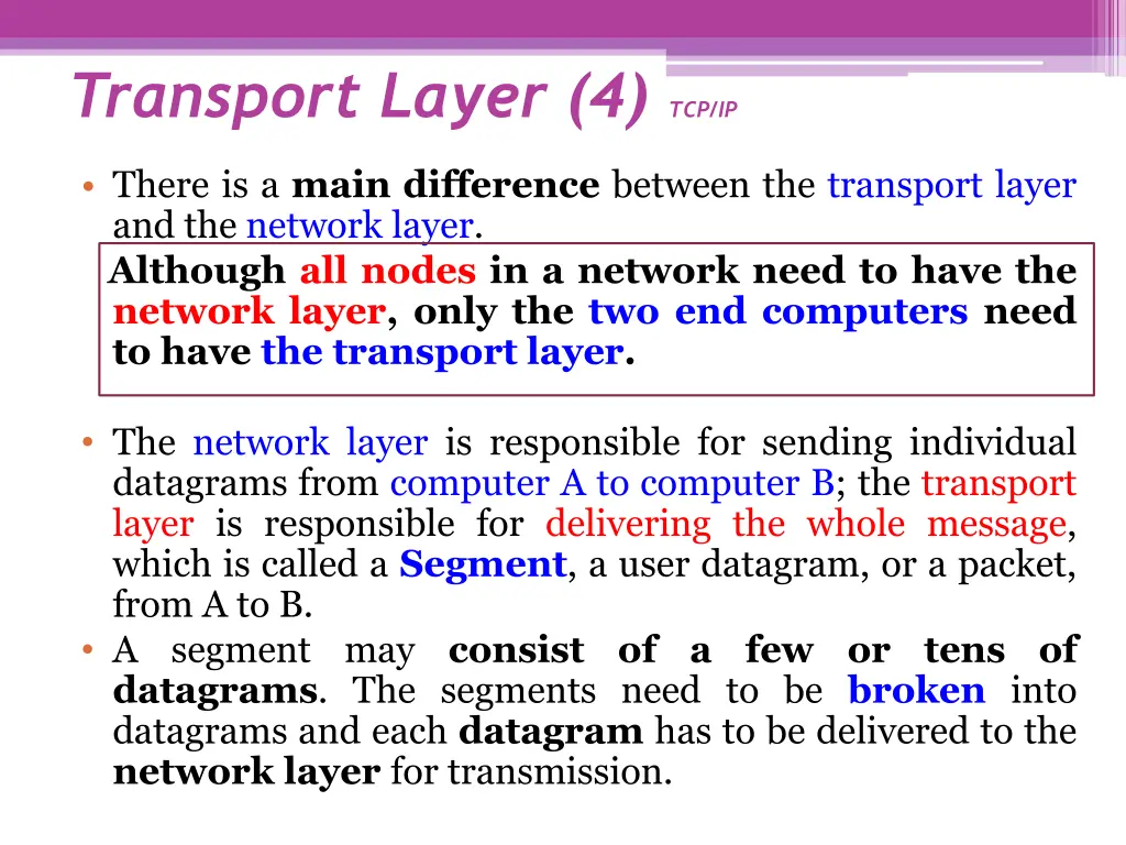 transport layer 4 tcp ip