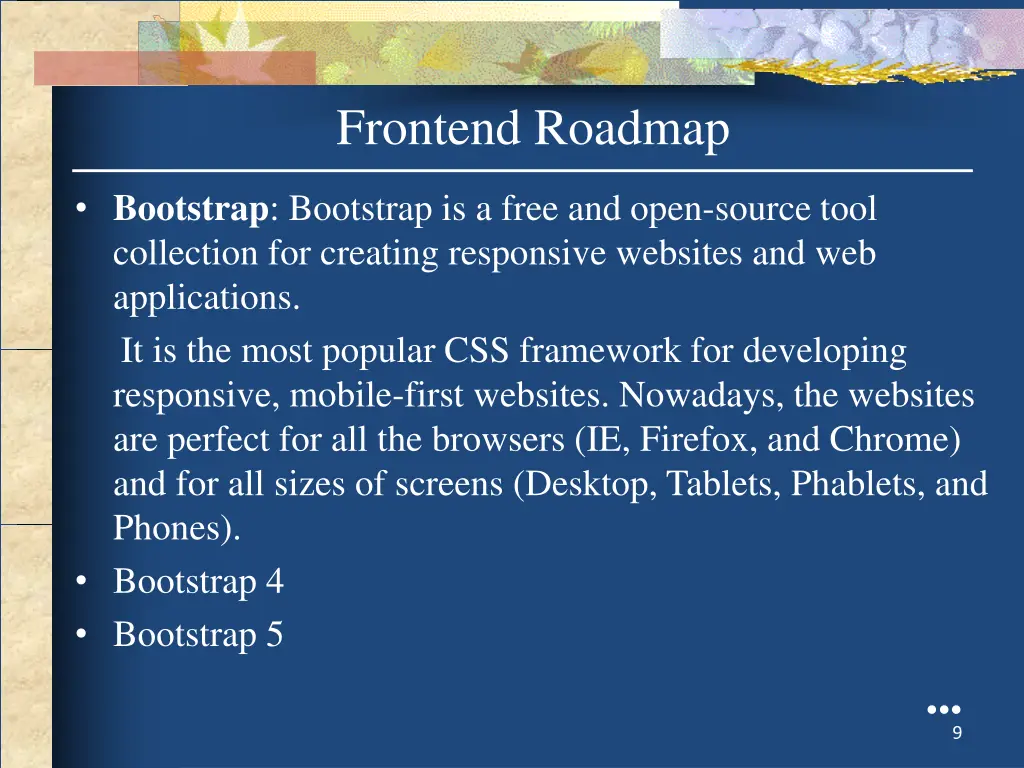 frontend roadmap 2