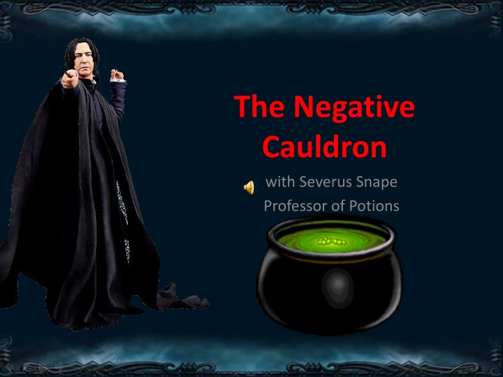 the negative cauldron