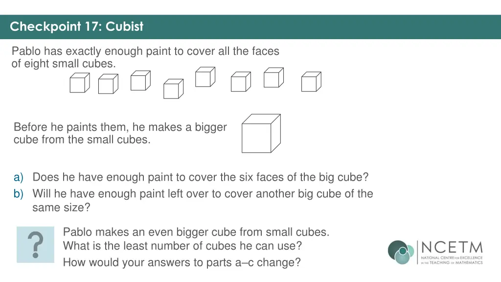 checkpoint 17 cubist