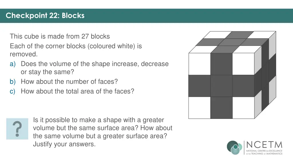 checkpoint 22 blocks