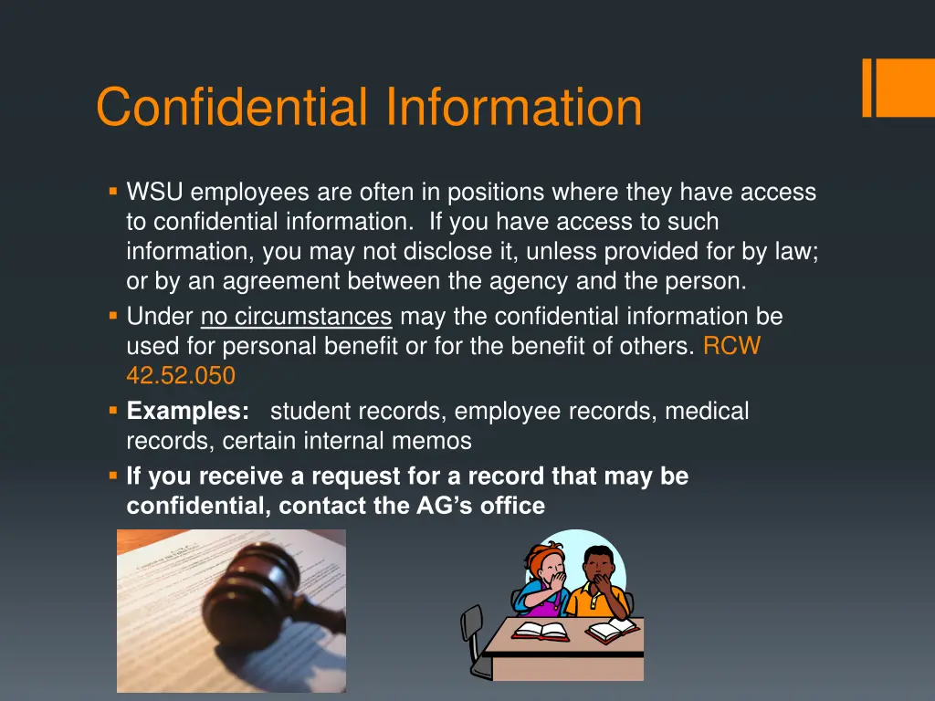 confidential information