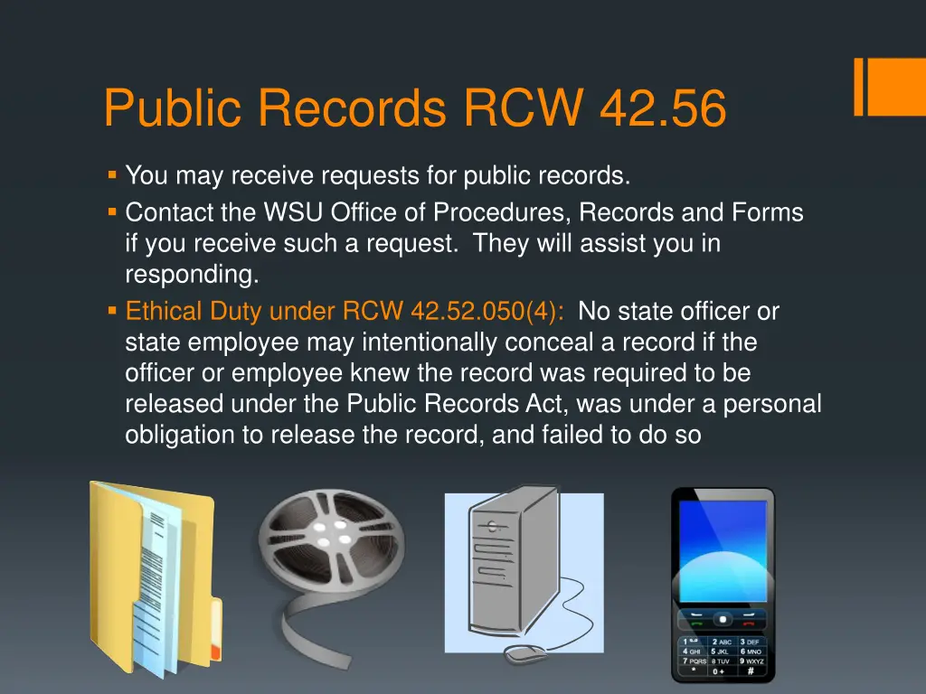 public records rcw 42 56