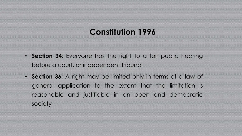 constitution 1996