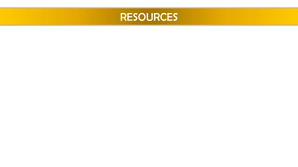 resources