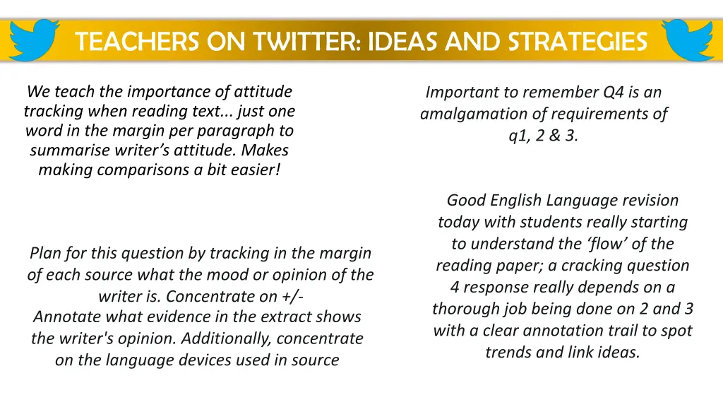 teachers on twitter ideas and strategies