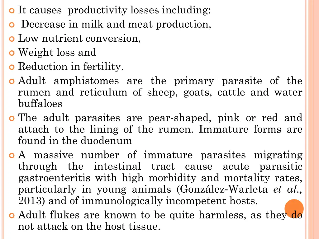 it causes productivity losses including decrease