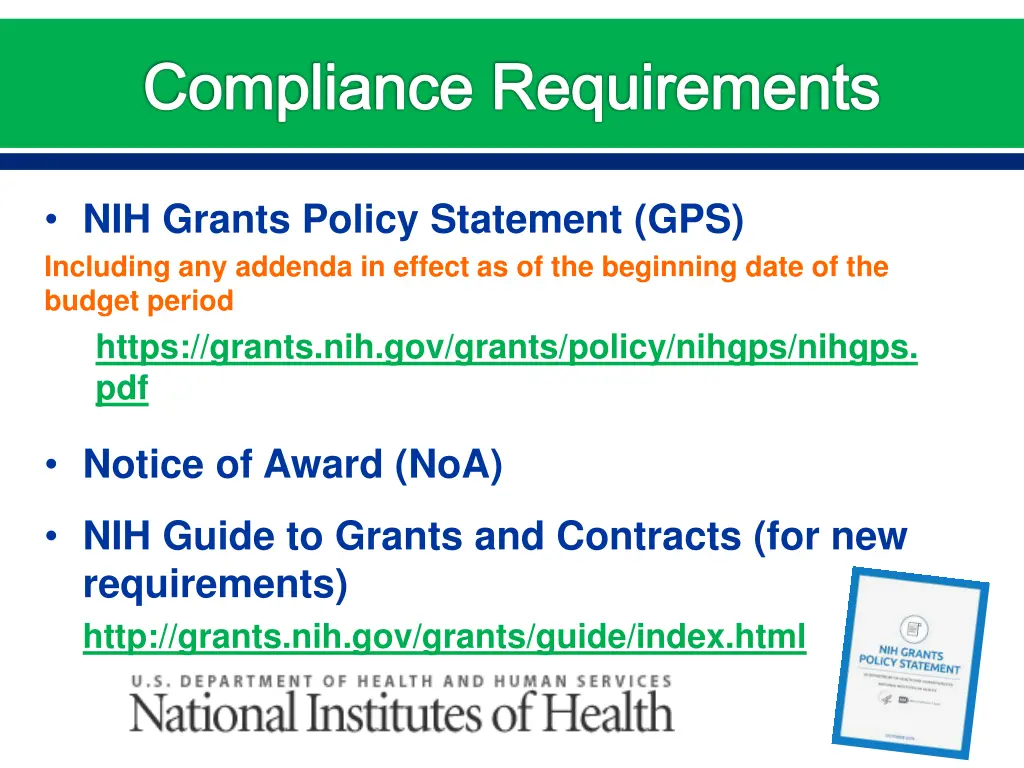 compliance requirements 4