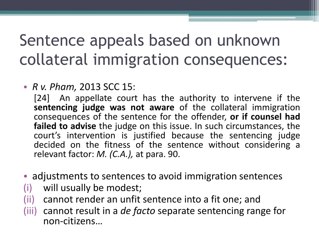 sentence appeals based on unknown collateral