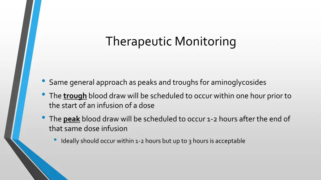 therapeutic monitoring 1