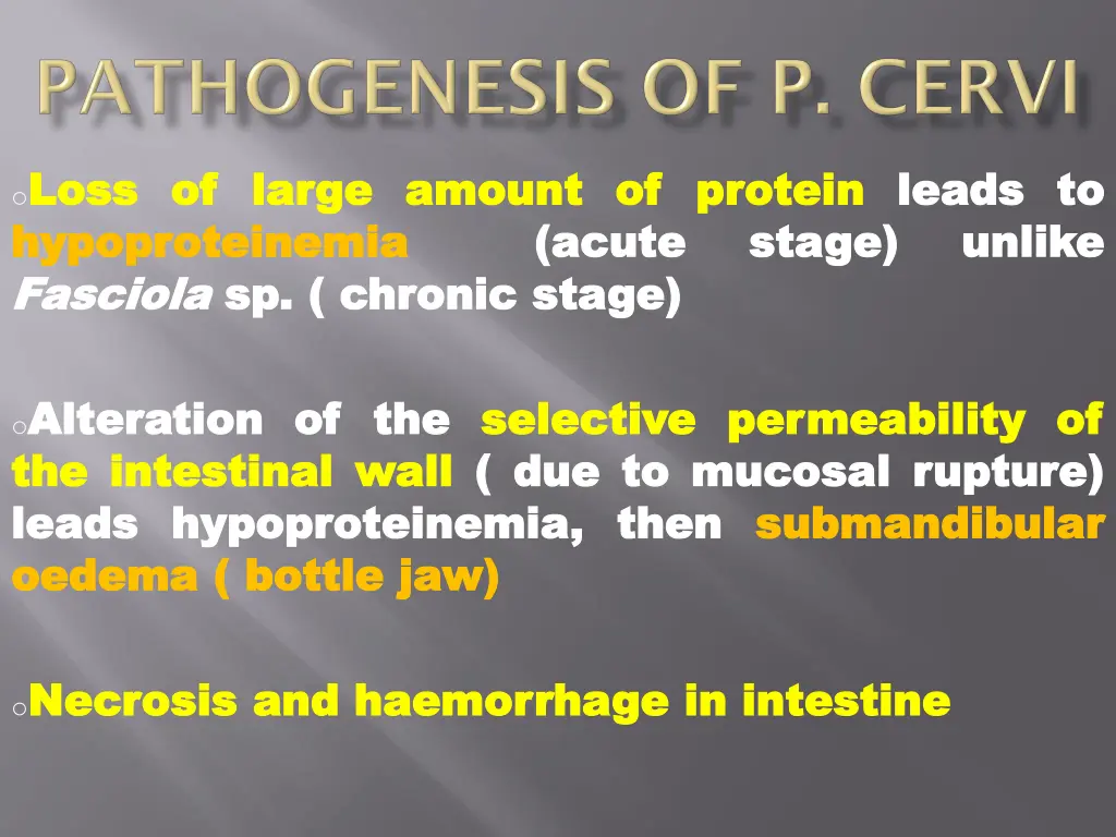 o loss loss of hypoproteinemia hypoproteinemia