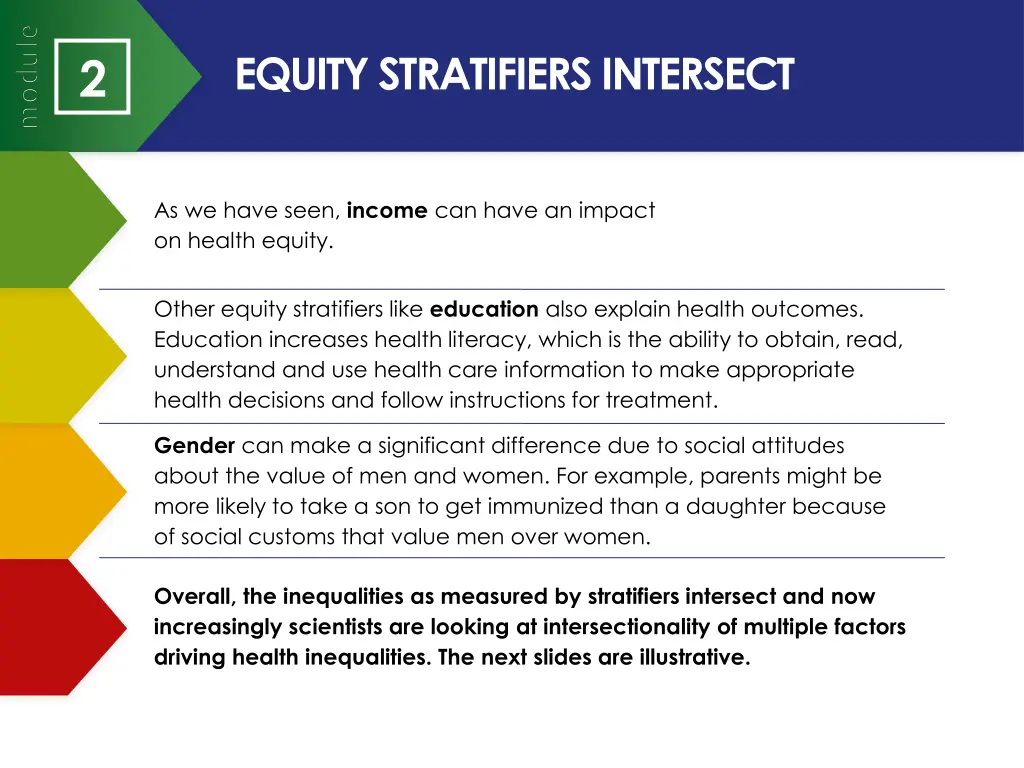 equity stratifiers intersect