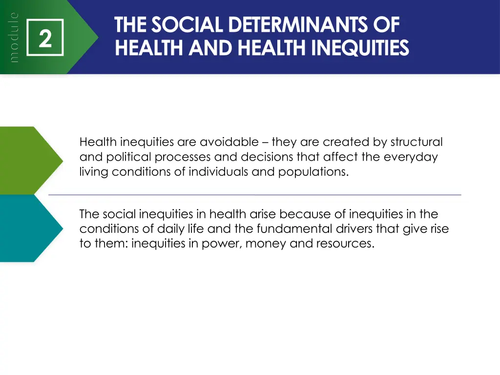 the social determinants of health and health