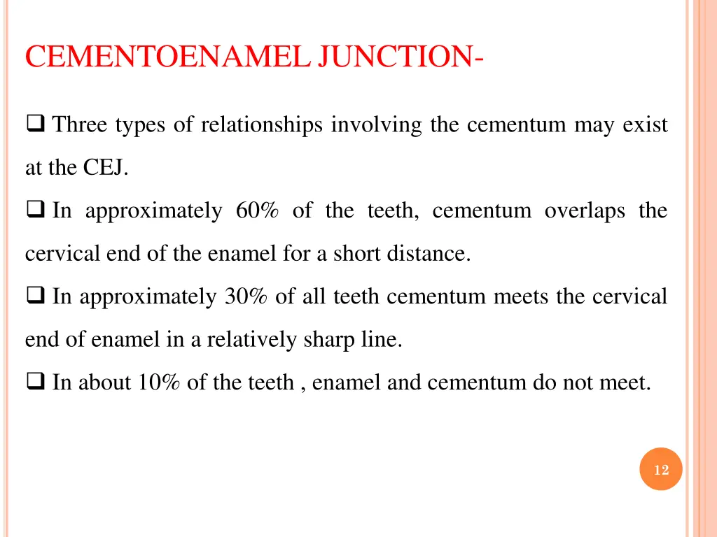 cementoenamel junction