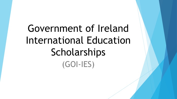 government of ireland international education