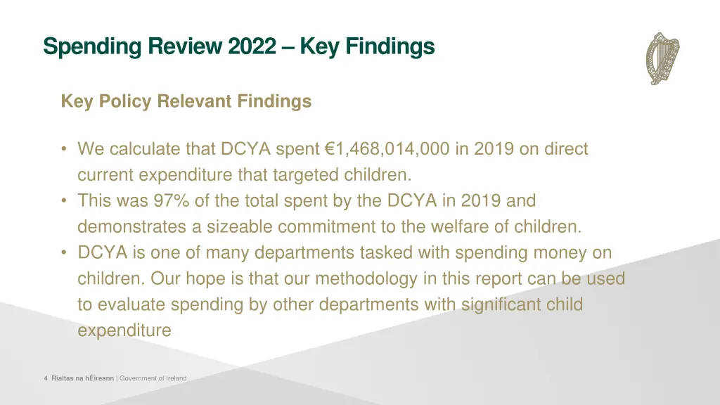 spending review 2022 key findings