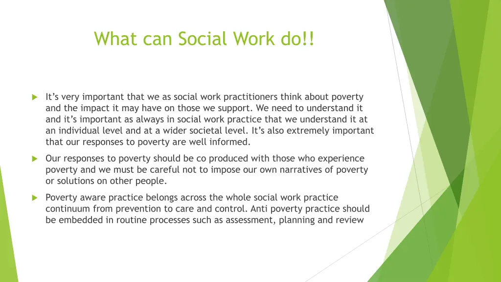 what can social work do