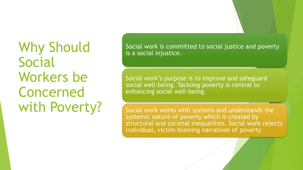 why should social workers be concerned with